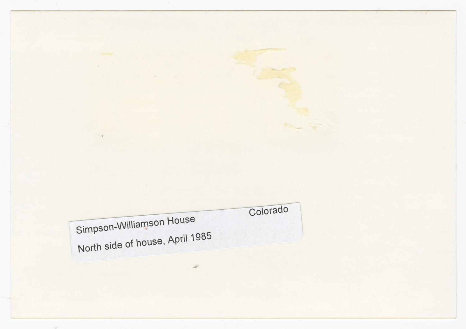 [Historic Marker Application: Simpson-Williamson House]
                                                
                                                    [Sequence #]: 38 of 44
                                                