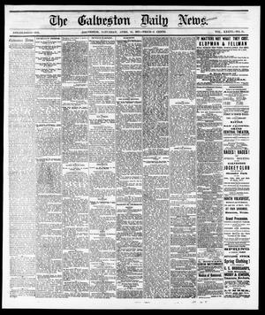 Primary view of object titled 'The Galveston Daily News. (Galveston, Tex.), Vol. 36, No. 25, Ed. 1 Saturday, April 21, 1877'.