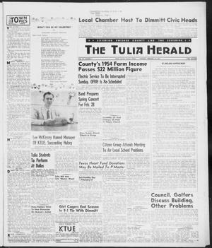 Primary view of object titled 'The Tulia Herald (Tulia, Tex), Vol. 48, No. 7, Ed. 1, Thursday, February 14, 1957'.