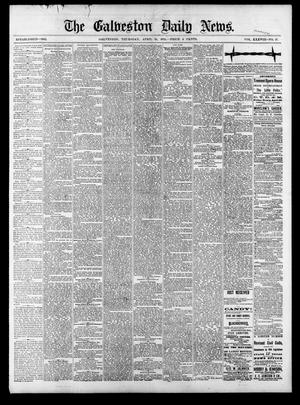 Primary view of The Galveston Daily News. (Galveston, Tex.), Vol. 38, No. 27, Ed. 1 Thursday, April 24, 1879