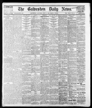 Primary view of object titled 'The Galveston Daily News. (Galveston, Tex.), Vol. 35, No. 92, Ed. 1 Saturday, July 8, 1876'.