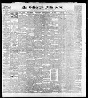 Primary view of object titled 'The Galveston Daily News. (Galveston, Tex.), Vol. 38, No. 301, Ed. 1 Sunday, March 7, 1880'.