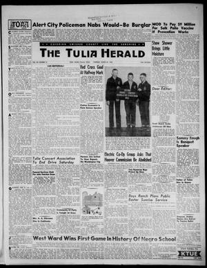 Primary view of object titled 'The Tulia Herald (Tulia, Tex), Vol. 48, No. 12, Ed. 1, Thursday, March 24, 1955'.