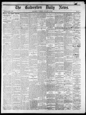 Primary view of object titled 'The Galveston Daily News. (Galveston, Tex.), No. 399, Ed. 1 Tuesday, January 20, 1874'.