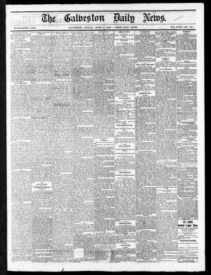 Primary view of object titled 'The Galveston Daily News. (Galveston, Tex.), Vol. 35, No. 128, Ed. 1 Sunday, June 6, 1875'.