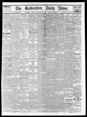 Primary view of object titled 'The Galveston Daily News. (Galveston, Tex.), Vol. 34, No. 274, Ed. 1 Friday, November 26, 1875'.