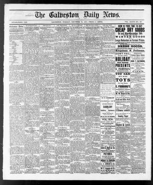 Primary view of The Galveston Daily News. (Galveston, Tex.), Vol. 36, No. 237, Ed. 1 Tuesday, December 25, 1877