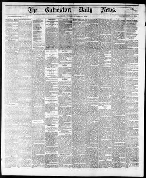 Primary view of object titled 'The Galveston Daily News. (Galveston, Tex.), Vol. 34, No. 233, Ed. 1 Sunday, October 4, 1874'.