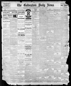 Primary view of object titled 'The Galveston Daily News. (Galveston, Tex.), Vol. 42, No. 114, Ed. 1 Saturday, July 14, 1883'.