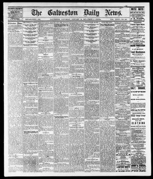 Primary view of object titled 'The Galveston Daily News. (Galveston, Tex.), Vol. 35, No. 253, Ed. 1 Saturday, January 13, 1877'.