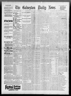 Primary view of object titled 'The Galveston Daily News. (Galveston, Tex.), Vol. 54, No. 173, Ed. 1 Friday, September 13, 1895'.