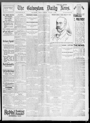 Primary view of object titled 'The Galveston Daily News. (Galveston, Tex.), Vol. 55, No. 133, Ed. 1 Tuesday, August 4, 1896'.