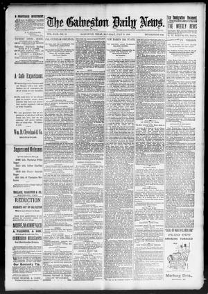 Primary view of object titled 'The Galveston Daily News. (Galveston, Tex.), Vol. 49, No. 82, Ed. 1 Saturday, July 19, 1890'.