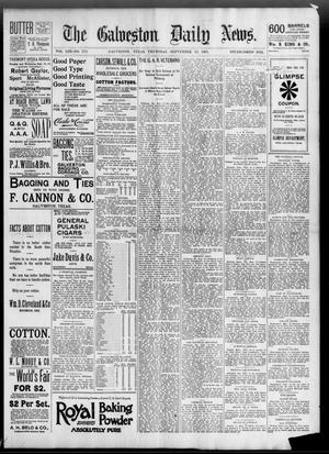 Primary view of object titled 'The Galveston Daily News. (Galveston, Tex.), Vol. 53, No. 174, Ed. 1 Thursday, September 13, 1894'.