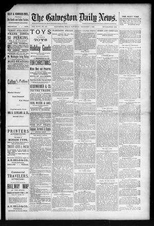 Primary view of The Galveston Daily News. (Galveston, Tex.), Vol. 47, No. 225, Ed. 1 Saturday, December 8, 1888