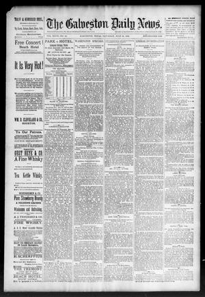 Primary view of object titled 'The Galveston Daily News. (Galveston, Tex.), Vol. 47, No. 94, Ed. 1 Saturday, July 28, 1888'.