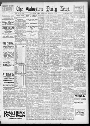 Primary view of object titled 'The Galveston Daily News. (Galveston, Tex.), Vol. 52, No. 168, Ed. 1 Thursday, September 7, 1893'.