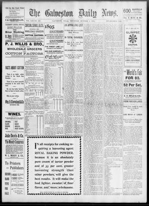 Primary view of object titled 'The Galveston Daily News. (Galveston, Tex.), Vol. 53, No. 195, Ed. 1 Thursday, October 4, 1894'.