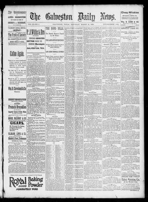 Primary view of object titled 'The Galveston Daily News. (Galveston, Tex.), Vol. 52, No. 1, Ed. 1 Saturday, March 25, 1893'.