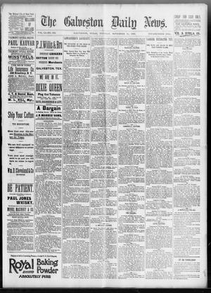 Primary view of The Galveston Daily News. (Galveston, Tex.), Vol. 51, No. 236, Ed. 1 Tuesday, November 15, 1892