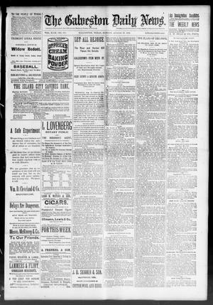 Primary view of The Galveston Daily News. (Galveston, Tex.), Vol. 49, No. 110, Ed. 1 Sunday, August 17, 1890