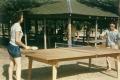 Photograph: Teenage Boy and Girl Playing Table Tennis