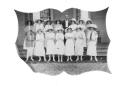 Photograph: [Group of ladies and a Pastor]