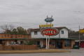 Photograph: [Exterior of Petty's Motor Hotel]
