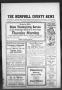 Newspaper: The Hemphill County News (Canadian, Tex), Vol. 7, No. 12, Ed. 1, Tues…