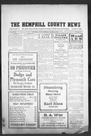 Primary view of object titled 'The Hemphill County News (Canadian, Tex), Vol. 7, No. 18, Ed. 1, Friday, January 5, 1945'.