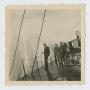 Thumbnail image of item number 1 in: '[Men Standing on Boat]'.