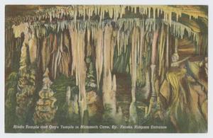 Primary view of object titled '[Postcard of Mammoth Cave]'.