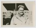 Photograph: [Soldier in Front of Tent]