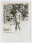 Photograph: [Soldier Holding Snake]