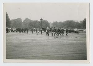 Primary view of object titled '[Line of Soldiers]'.