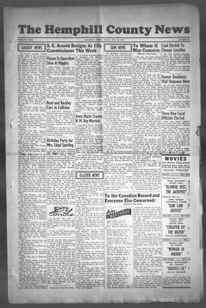 Primary view of object titled 'The Hemphill County News (Canadian, Tex), Vol. TWELFTH YEAR, No. 47, Ed. 1, Friday, July 28, 1950'.