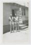 Photograph: [Two Soldiers by Door]