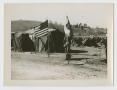 Photograph: [Flag by Tent]