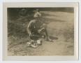Photograph: [Soldier Drinking From Tin]