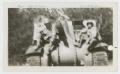 Photograph: [Two Soldiers on Tank]