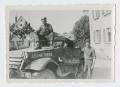 Photograph: [Soldiers by Half-Track]