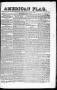 Thumbnail image of item number 1 in: 'American Flag. (Matamoros, Tamaulipas, Mexico), Vol. 11, No. 192, Ed. 1 Wednesday, April 19, 1848'.