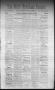 Newspaper: The Daily Brenham Banner. (Brenham, Tex.), Vol. 2, No. 31, Ed. 1 Tues…
