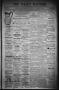 Newspaper: The Daily Banner. (Brenham, Tex.), Vol. 5, No. 282, Ed. 1 Thursday, N…