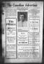 Primary view of The Canadian Advertiser (Canadian, Tex), Vol. 1, No. 18, Ed. 1, Friday, January 6, 1939