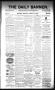 Thumbnail image of item number 1 in: 'The Daily Banner. (Brenham, Tex.), Vol. 1, No. 246, Ed. 1 Tuesday, October 17, 1876'.