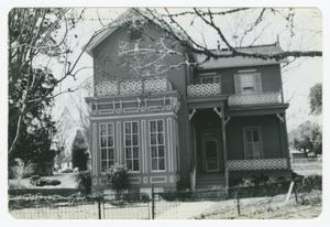 Primary view of object titled '[Simpson-Williamson House Photograph #10]'.