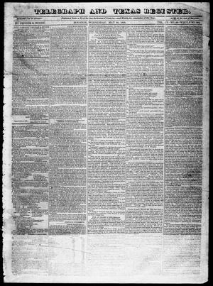 Primary view of Telegraph and Texas Register (Houston, Tex.), Vol. 4, No. 49, Ed. 1, Tuesday, May 21, 1839