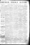 Newspaper: Brenham Weekly Banner. (Brenham, Tex.), Vol. 25, No. 9, Ed. 1 Thursda…