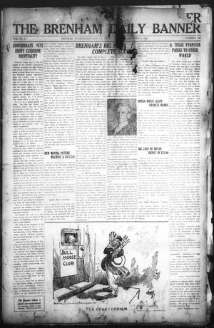 Primary view of The Brenham Daily Banner (Brenham, Tex.), Vol. 29, No. 158, Ed. 1 Saturday, October 5, 1912